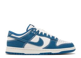 Nike: Голубые кроссовки Dunk Low SE