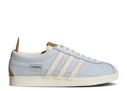 Adidas: Голубые кроссовки  Gazelle Vintage