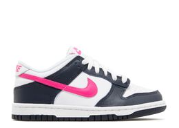 Nike: Розовые кроссовки  Dunk Low