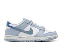 Nike: Голубые кроссовки  Dunk Low Next Nature