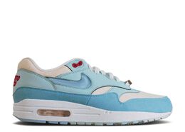 Nike: Голубые кроссовки  Air Max 1