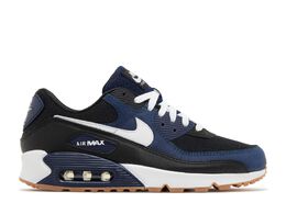 Nike: Синие кроссовки  Air Max 90