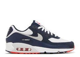 Nike: Красные кроссовки  Air Max 90