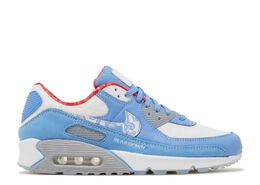 Nike: Синие кроссовки  Air Max 90