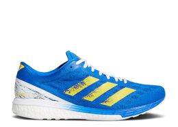 Adidas: Голубые кроссовки  Adizero Boston