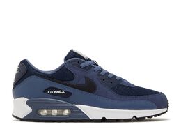 Nike: Голубые кроссовки  Air Max 90