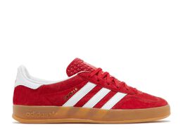 Adidas: Красные кроссовки Gazelle Indoor