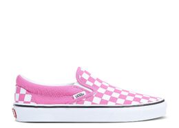 Vans: Розовые кроссовки  Classic Slip On