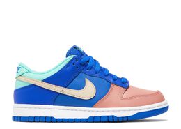 Nike: Синие кроссовки  Dunk Low SE