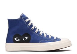 Converse: Голубые кроссовки Chuck 70