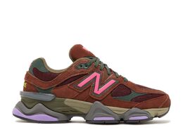 New Balance: Бордовые кроссовки  9060