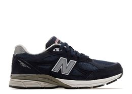 New Balance: Синие кроссовки 