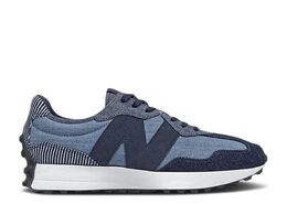 New Balance: Синие кроссовки  327