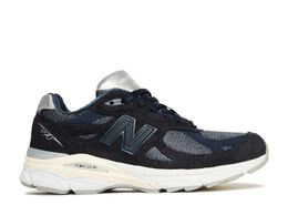New Balance: Синие кроссовки 