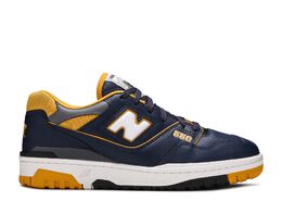 New Balance: Синие кроссовки  550