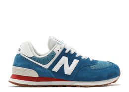 New Balance: Радужные кроссовки  574