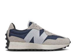 New Balance: Синие кроссовки  327