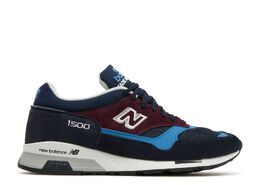 New Balance: Синие кроссовки  1500