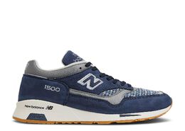 New Balance: Синие кроссовки  1500