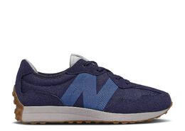 New Balance: Голубые кроссовки  327