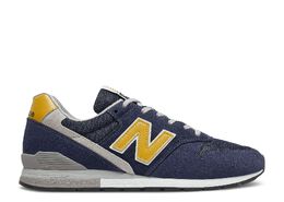 New Balance: Синие кроссовки  996