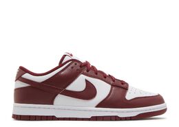 Nike: Красные кроссовки Dunk Low