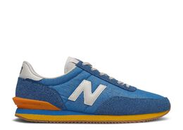 New Balance: Голубые кроссовки  720