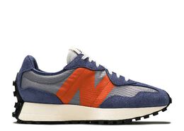 New Balance: Голубые кроссовки  327