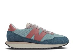 New Balance: Синие кроссовки  237