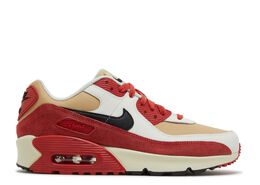 Nike: Красные кроссовки  Air Max 90