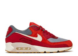 Nike: Красные кроссовки Air Max 90 Premium