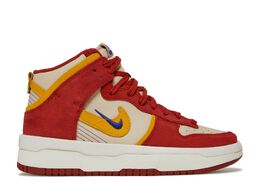 Nike: Красные кроссовки  Dunk High