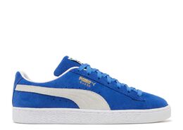 PUMA: Синие кроссовки  Suede Classic