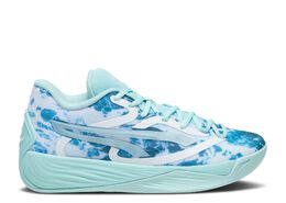 PUMA: Синие кроссовки 