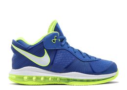 Nike: Синие кроссовки  Lebron 8 V 2 Low