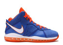 Nike: Синие кроссовки  Lebron 8