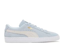 PUMA: Голубые кроссовки  Suede Classic