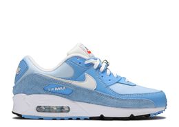 Nike: Синие кроссовки  Air Max 90