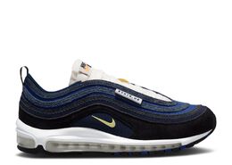 Nike: Голубые кроссовки  Air Max 97 SE