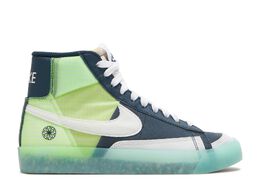 Nike: Синие кроссовки  Blazer Mid 77