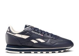 Reebok: Синие кроссовки  Classic Leather