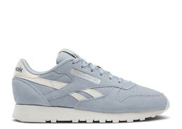 Reebok: Синие кроссовки  Classic Leather