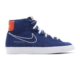 Nike: Голубые кроссовки  Blazer Mid 77