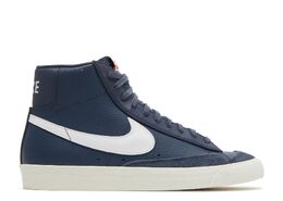 Nike: Голубые кроссовки  Blazer Mid 77 Vintage