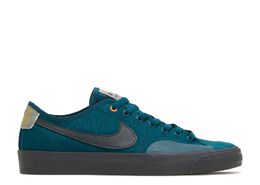 Nike: Синие кроссовки  Blazer Court SB