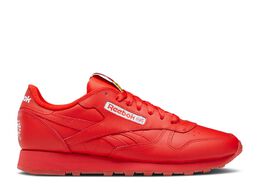 Reebok: Красные кроссовки  Classic Leather