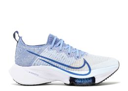 Nike: Голубые кроссовки  Air Zoom