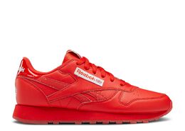 Reebok: Красные кроссовки  Classic Leather