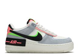 Nike: Синие кроссовки  Air Force 1 Shadow