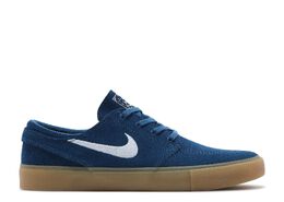 Nike: Голубые кроссовки  Zoom Stefan Janoski